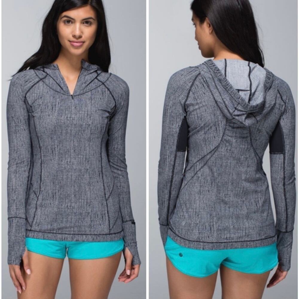 Lululemon Water Bound Hoodie Women's Black Dune Size 6?
